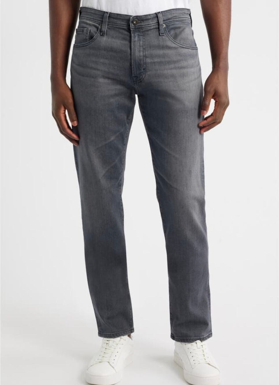 AG Adriano Goldschmied Everett Jeans Mens 32x34 Slim Straight Charcoal 
Gray